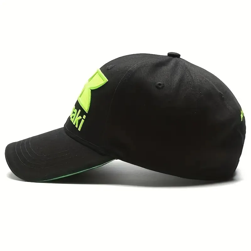Kawasaki Baseball Cap With Big K Logo