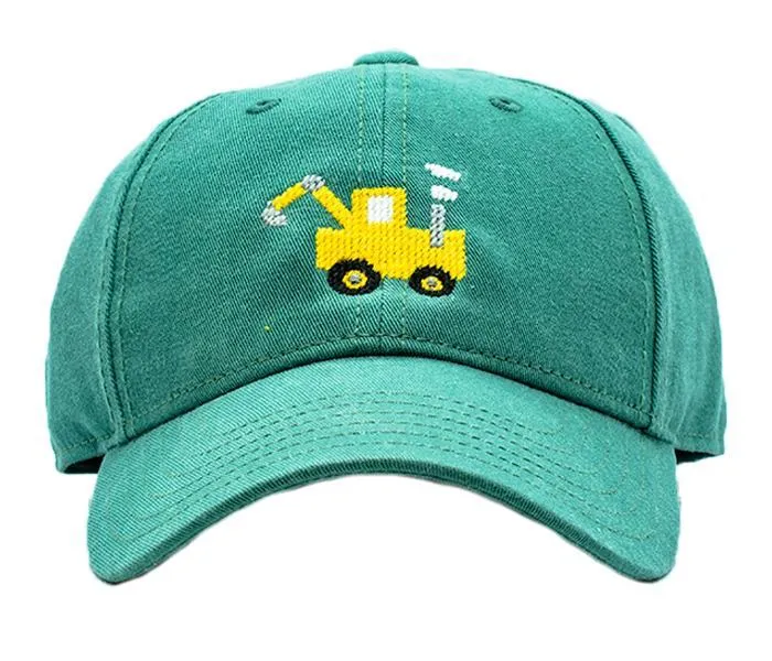 Kid's Needlepoint Hat - Excavator