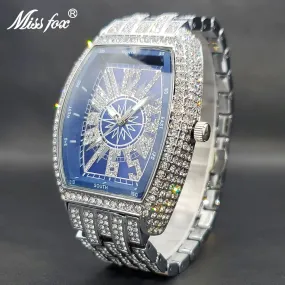 Limited Edition MISSFOX Iced Out Diamond  Watch