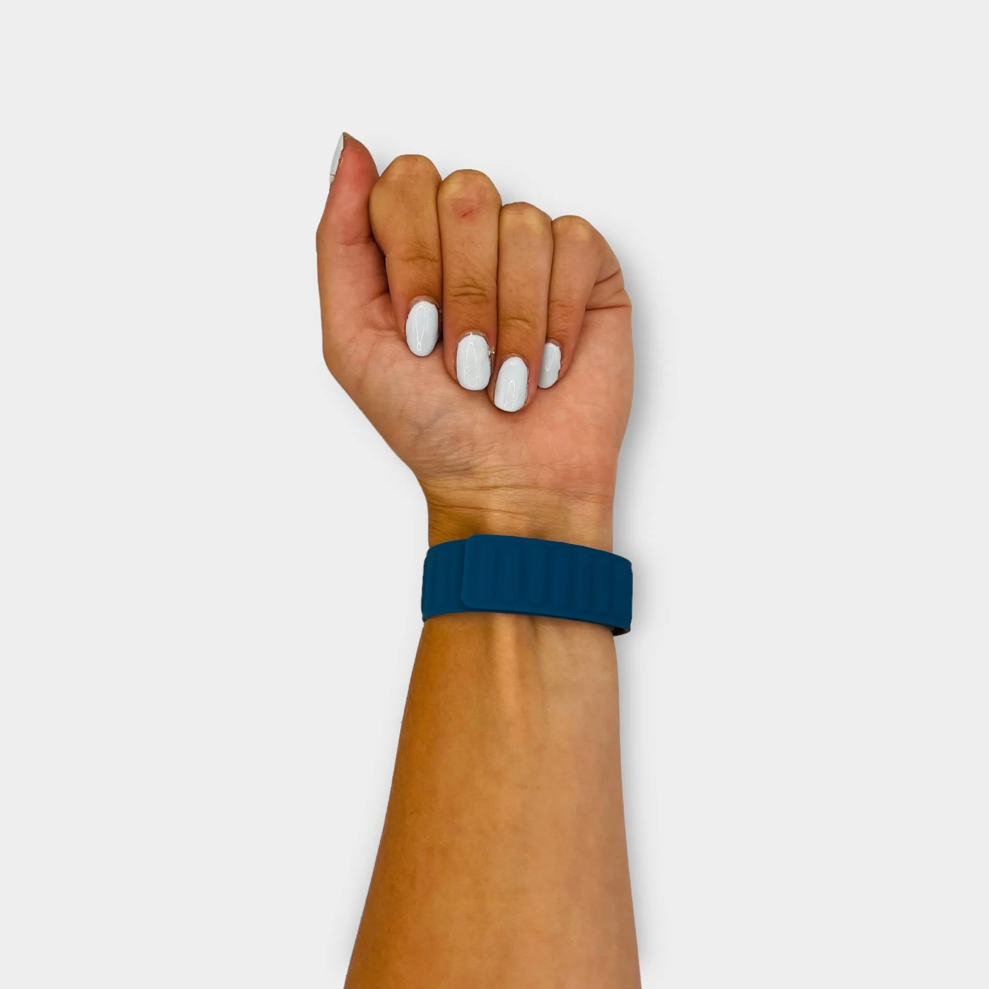 Magnetic Silicone Watch Straps Compatible with the Xiaomi Amazfit Smart Watch, Smart Watch 2