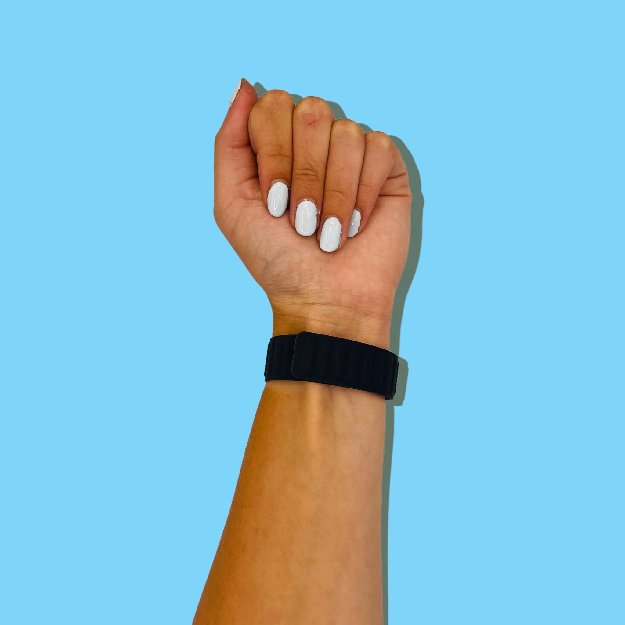 Magnetic Silicone Watch Straps Compatible with the Xiaomi Amazfit Smart Watch, Smart Watch 2