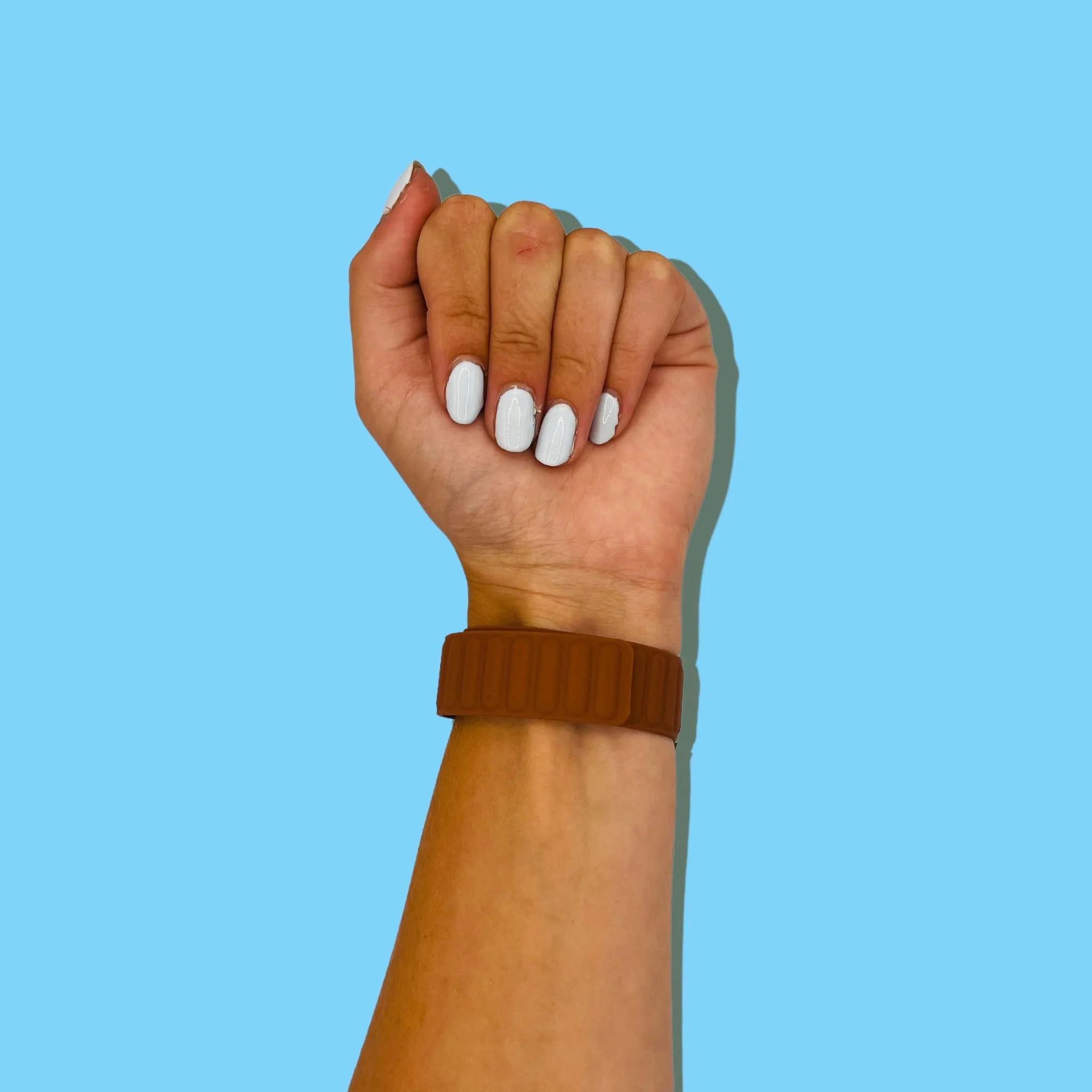 Magnetic Silicone Watch Straps Compatible with the Xiaomi Amazfit Smart Watch, Smart Watch 2