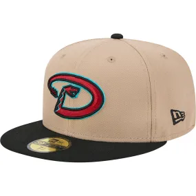 MLB Arizona Diamondbacks New Era Camel 59FIFTY Fitted Hat
