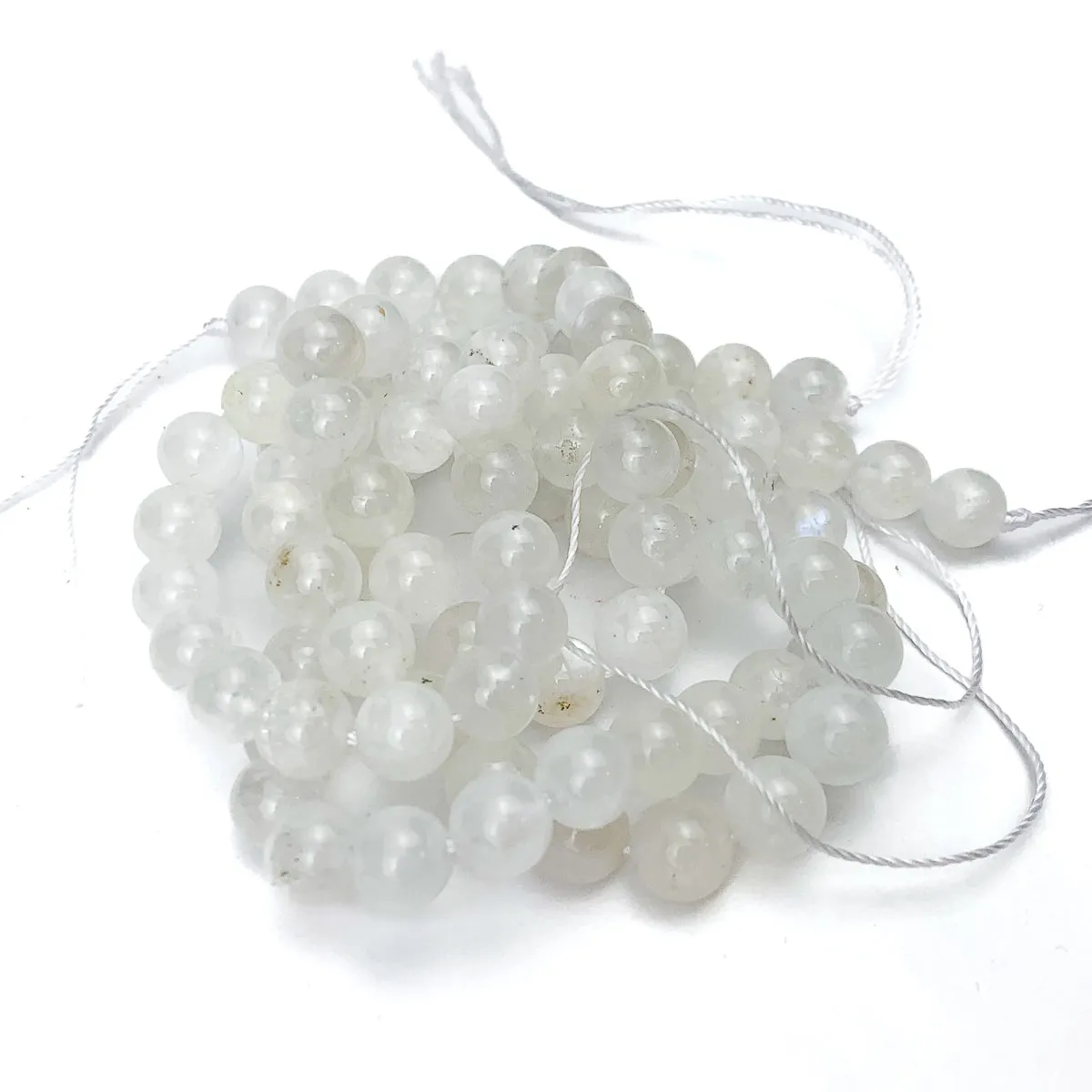Moonstone "AAA" 8mm Smooth Rounds