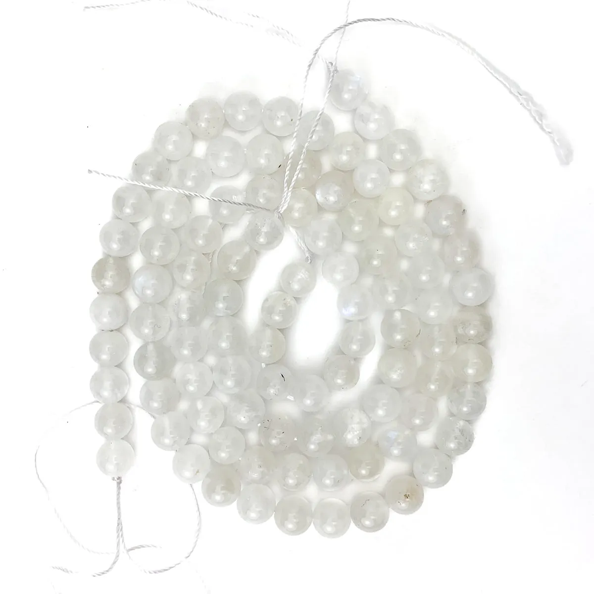 Moonstone "AAA" 8mm Smooth Rounds