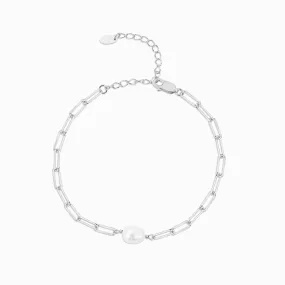 Natural Freshwater Pearls Bead Link Bracelets