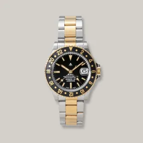 Naval Watch Co. FRXD008 GMT Automatic Silver & Gold