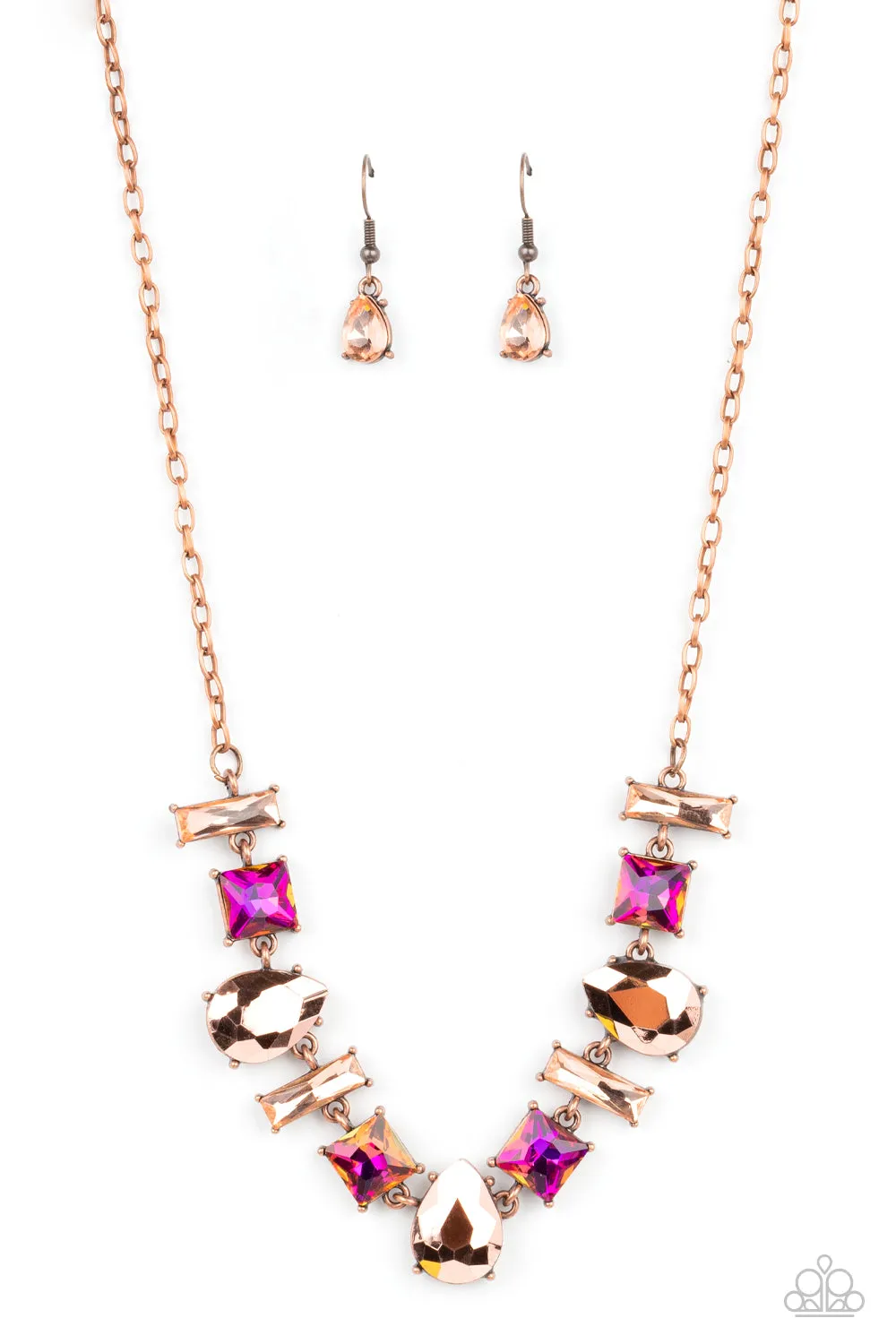 Necklaces Interstellar Ice - Copper N2254