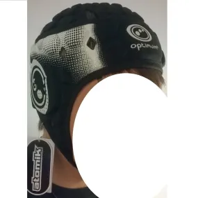 Optimum Atomik Rugby Headguard black size Large