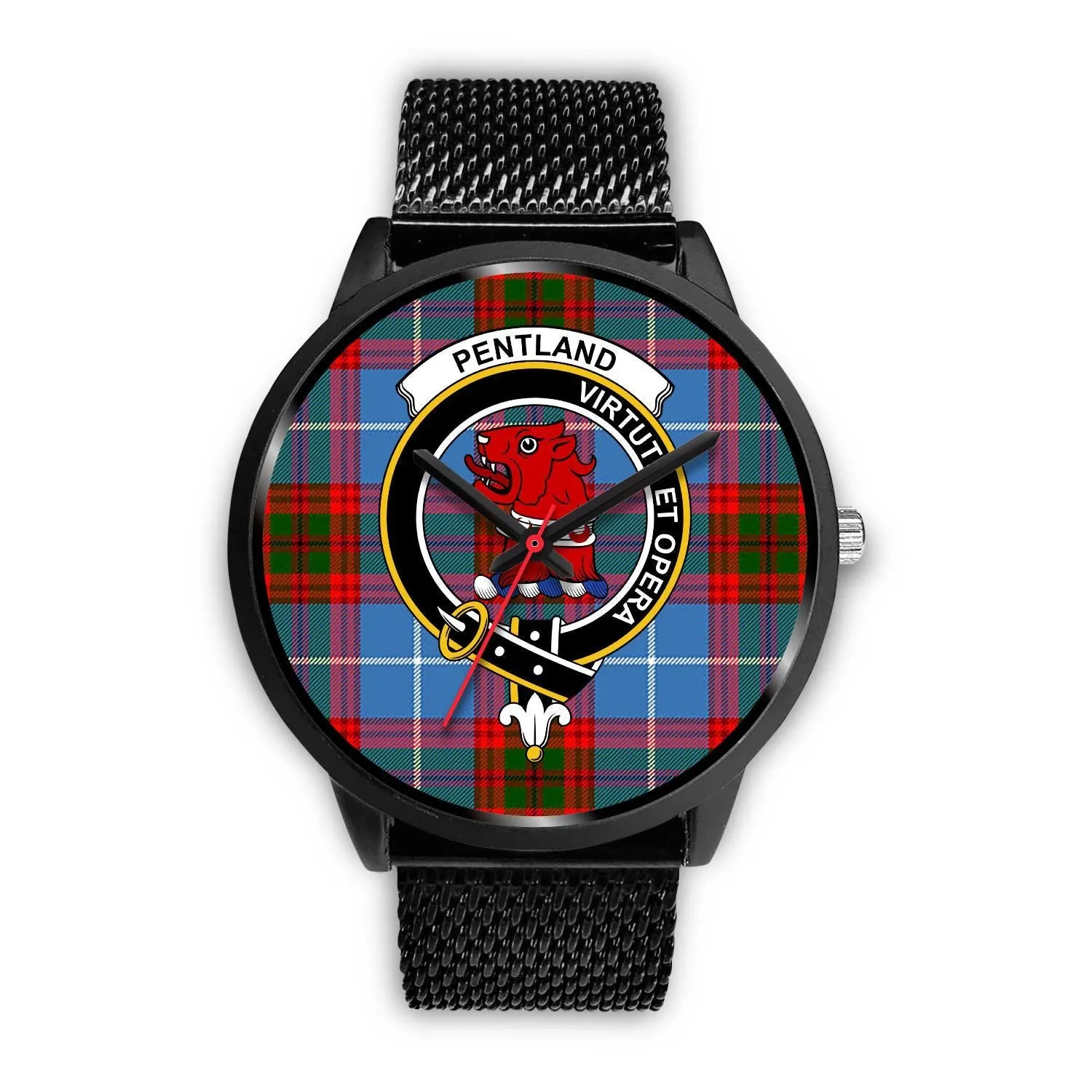 Pentland Clan Badge Tartan Black Watch