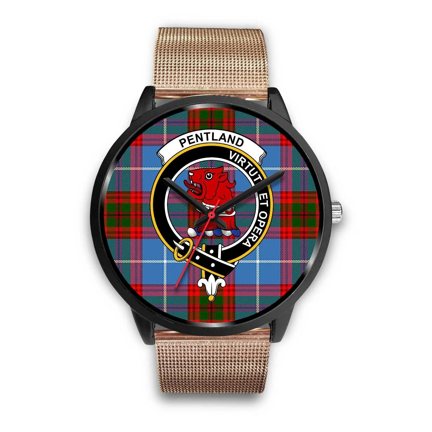 Pentland Clan Badge Tartan Black Watch