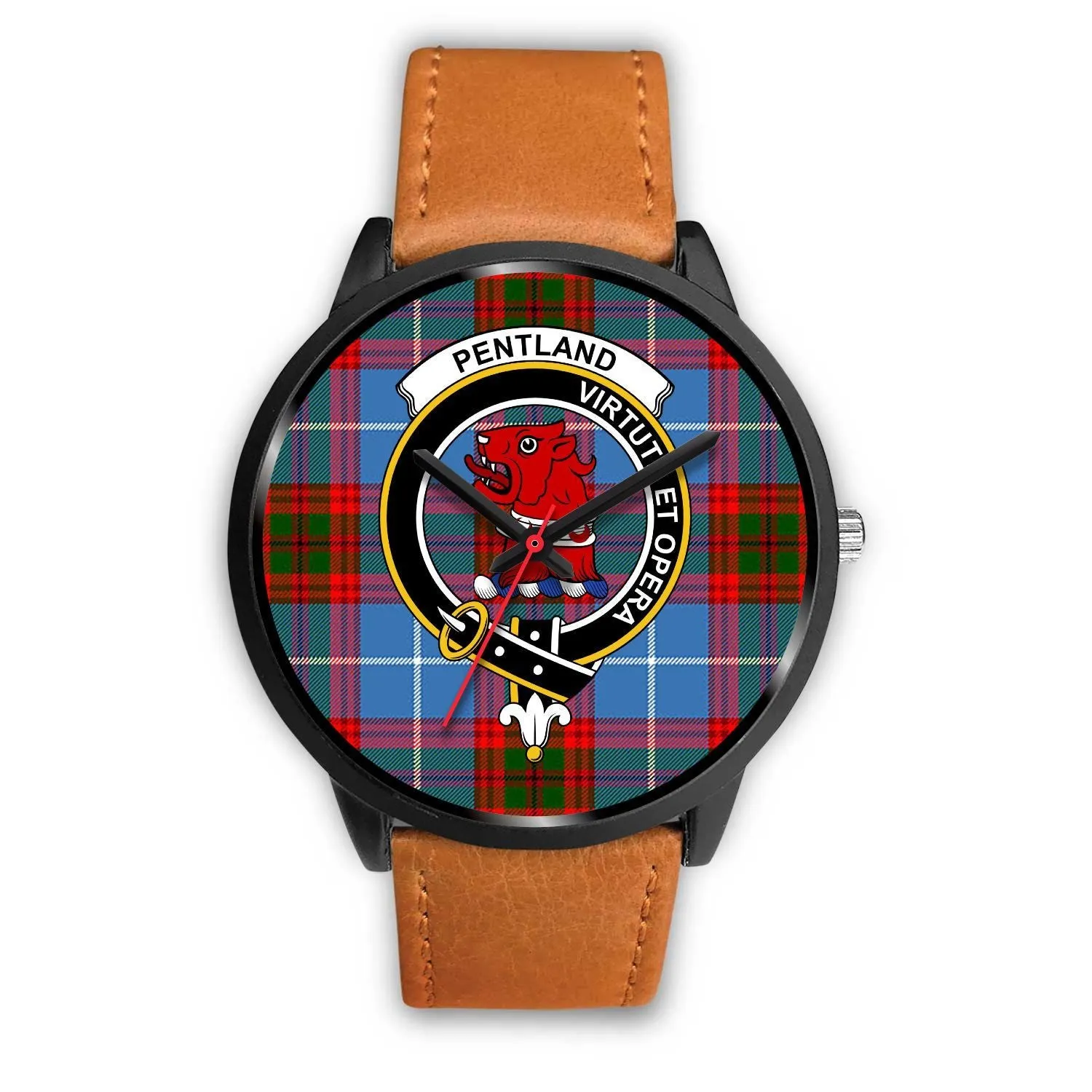 Pentland Clan Badge Tartan Black Watch