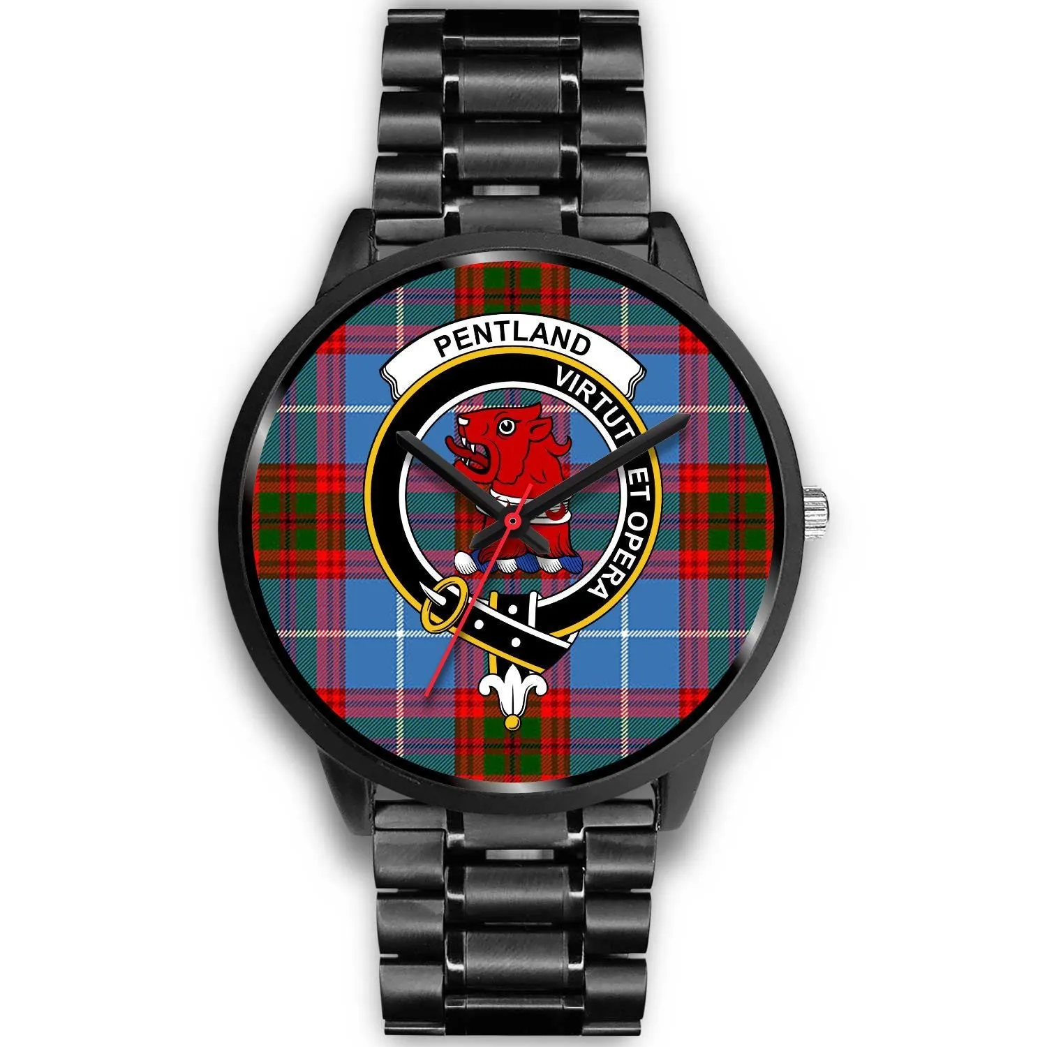 Pentland Clan Badge Tartan Black Watch