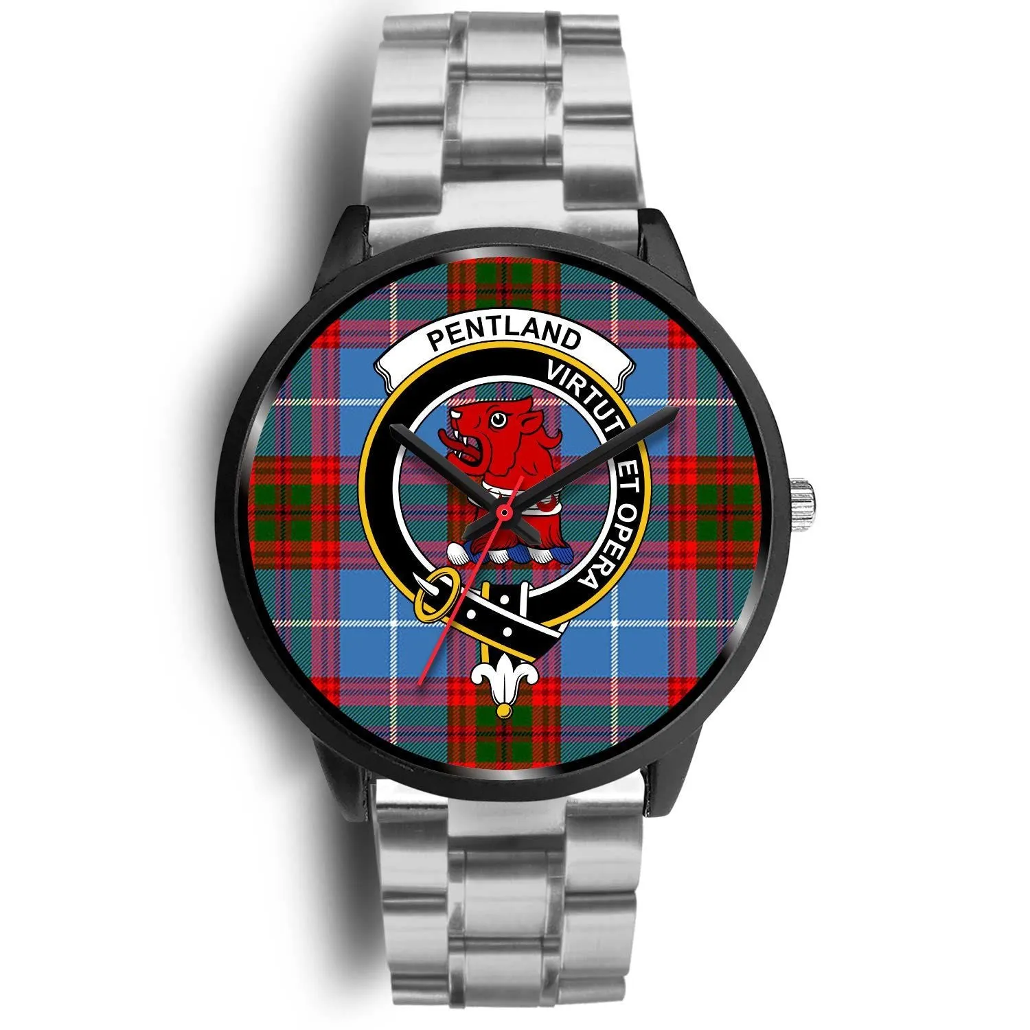 Pentland Clan Badge Tartan Black Watch