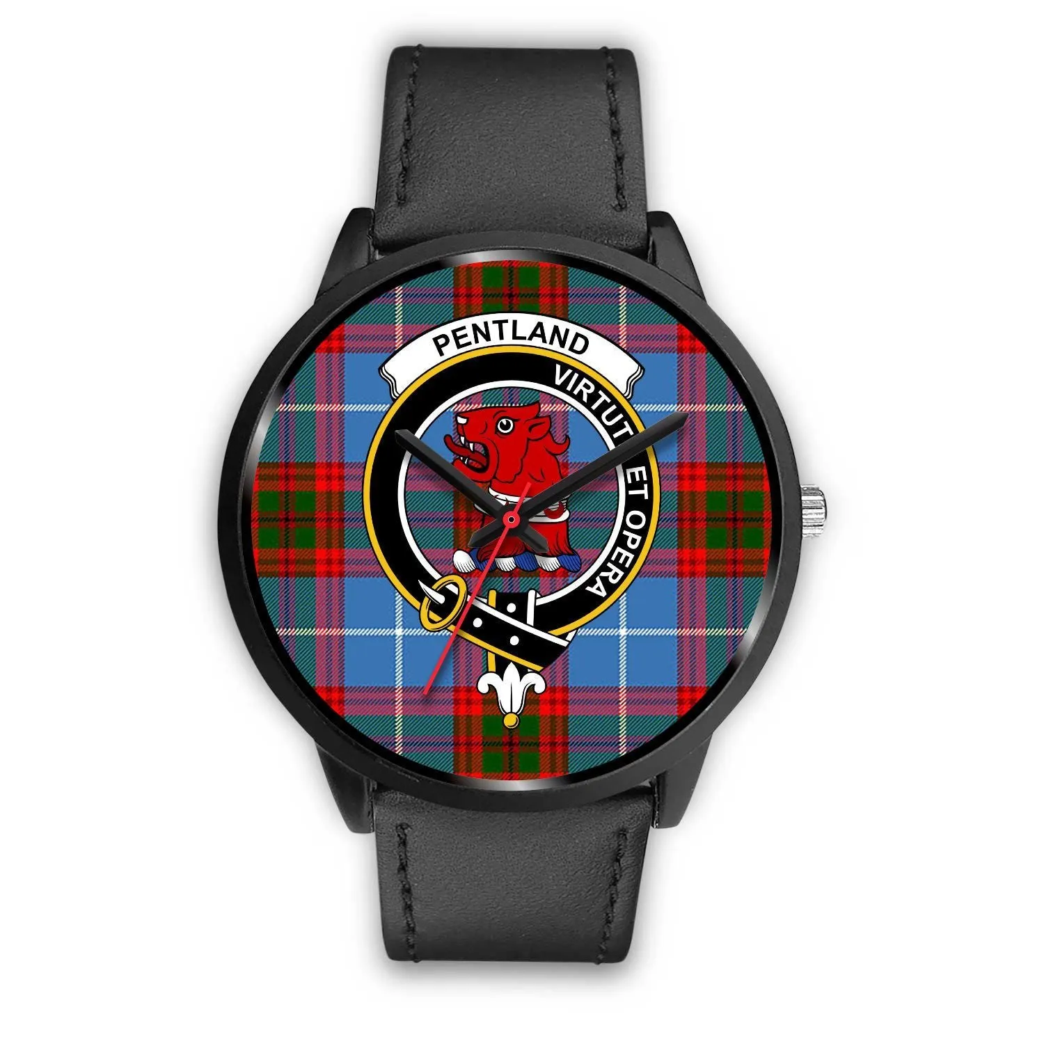 Pentland Clan Badge Tartan Black Watch