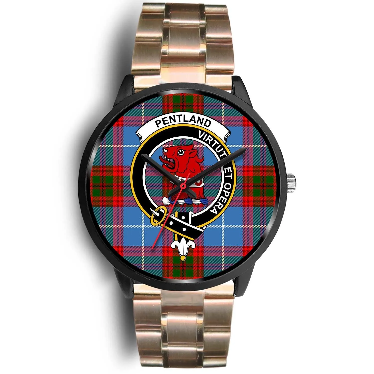 Pentland Clan Badge Tartan Black Watch