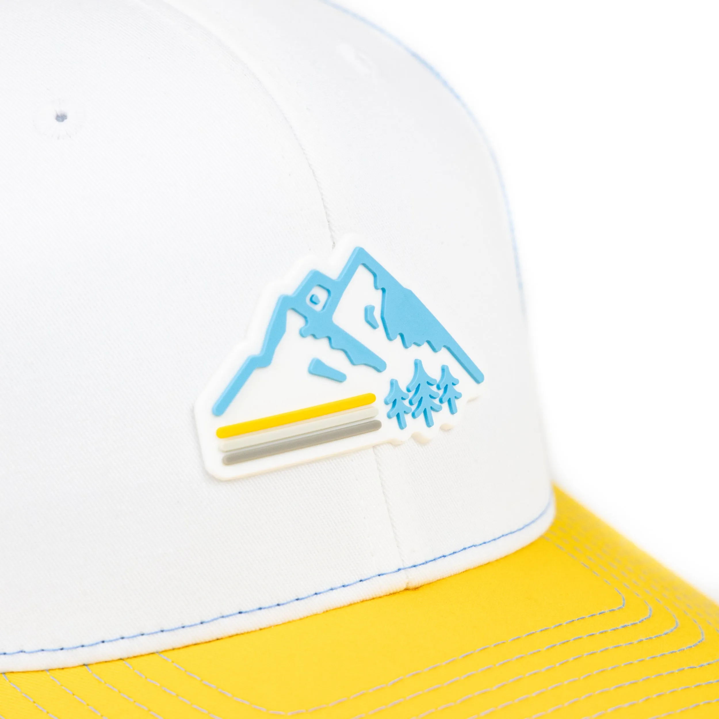 Retro Mountain Trucker Hat