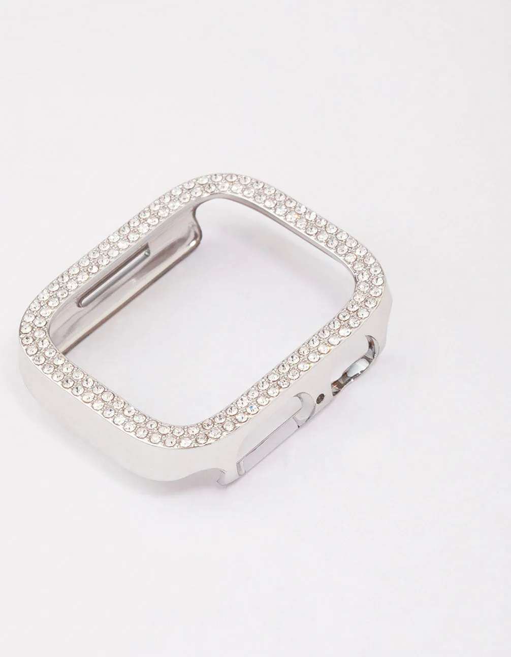 Rhodium & Watch Diamante Watch Case 40/41mm