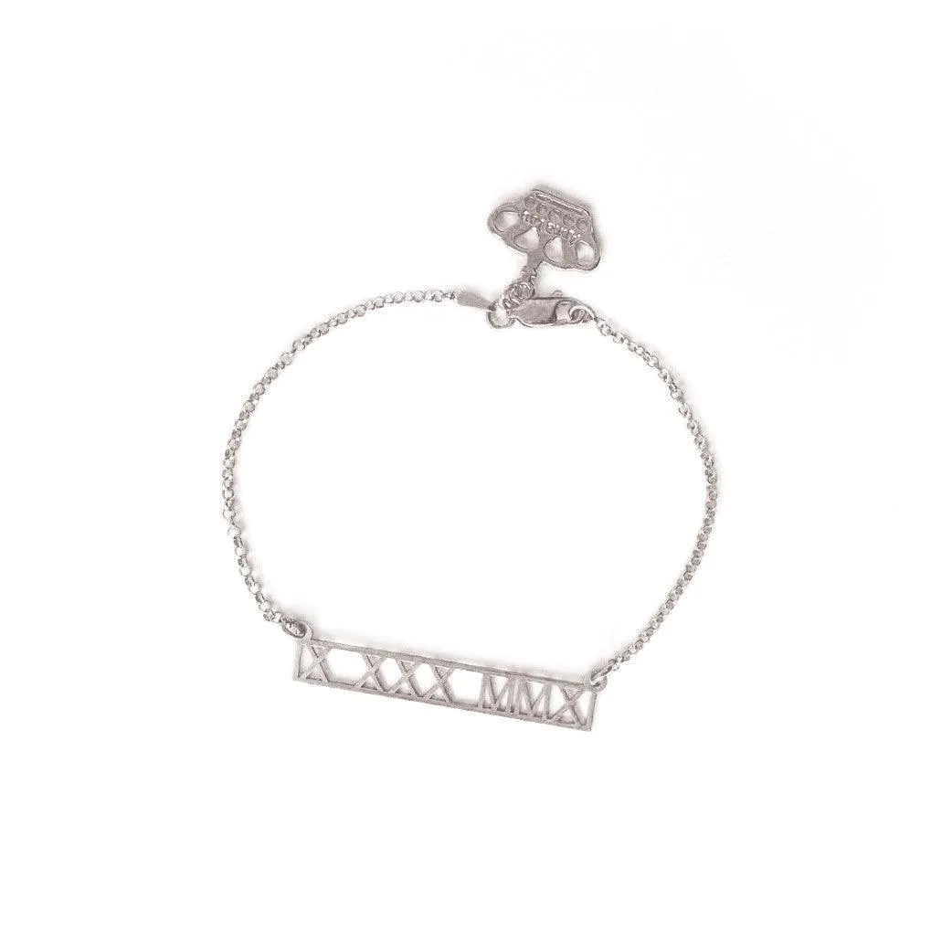 Roman Special Date Numeral Bracelet