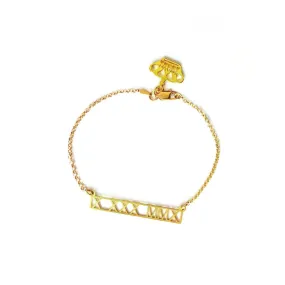 Roman Special Date Numeral Bracelet