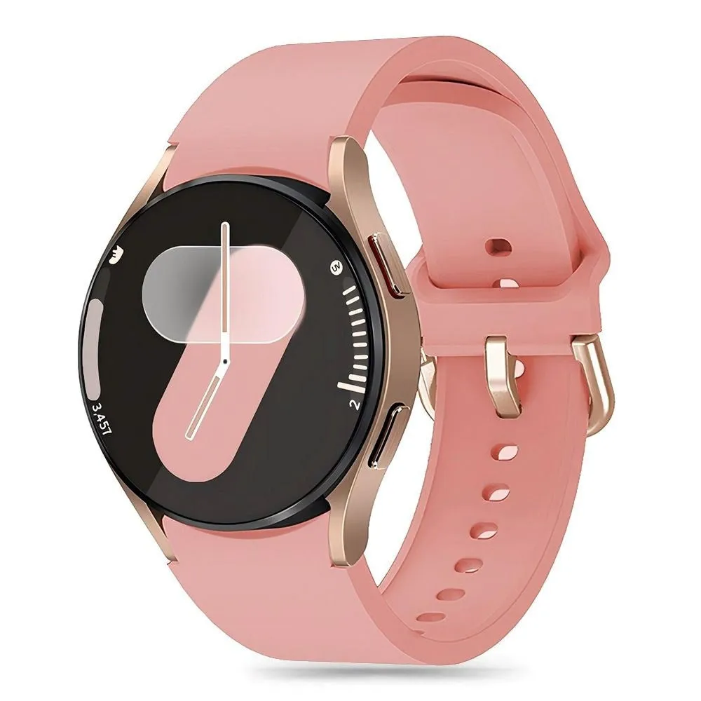Samsung Galaxy Watch 4 / 5 / 6 / 7 / FE Tech-Protect Silikone Urrem - Dusty Rose