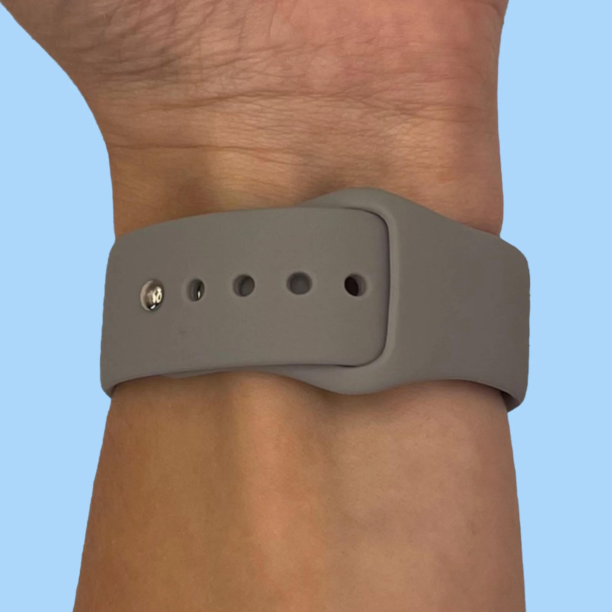 Silicone Button Style Watch Straps Compatible with LG Watch