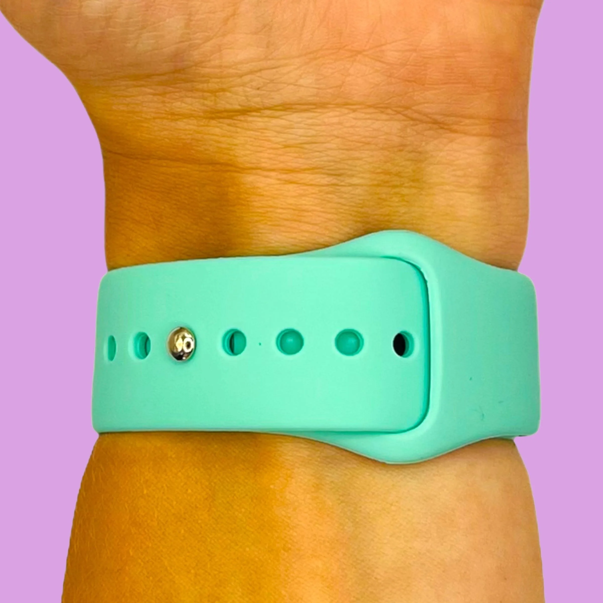 Silicone Button Style Watch Straps Compatible with LG Watch