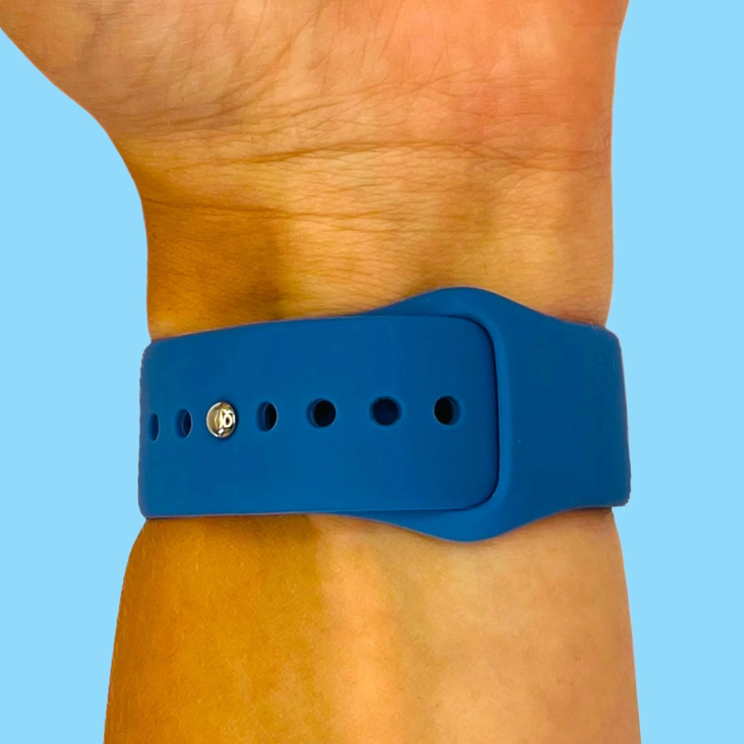Silicone Button Style Watch Straps Compatible with LG Watch