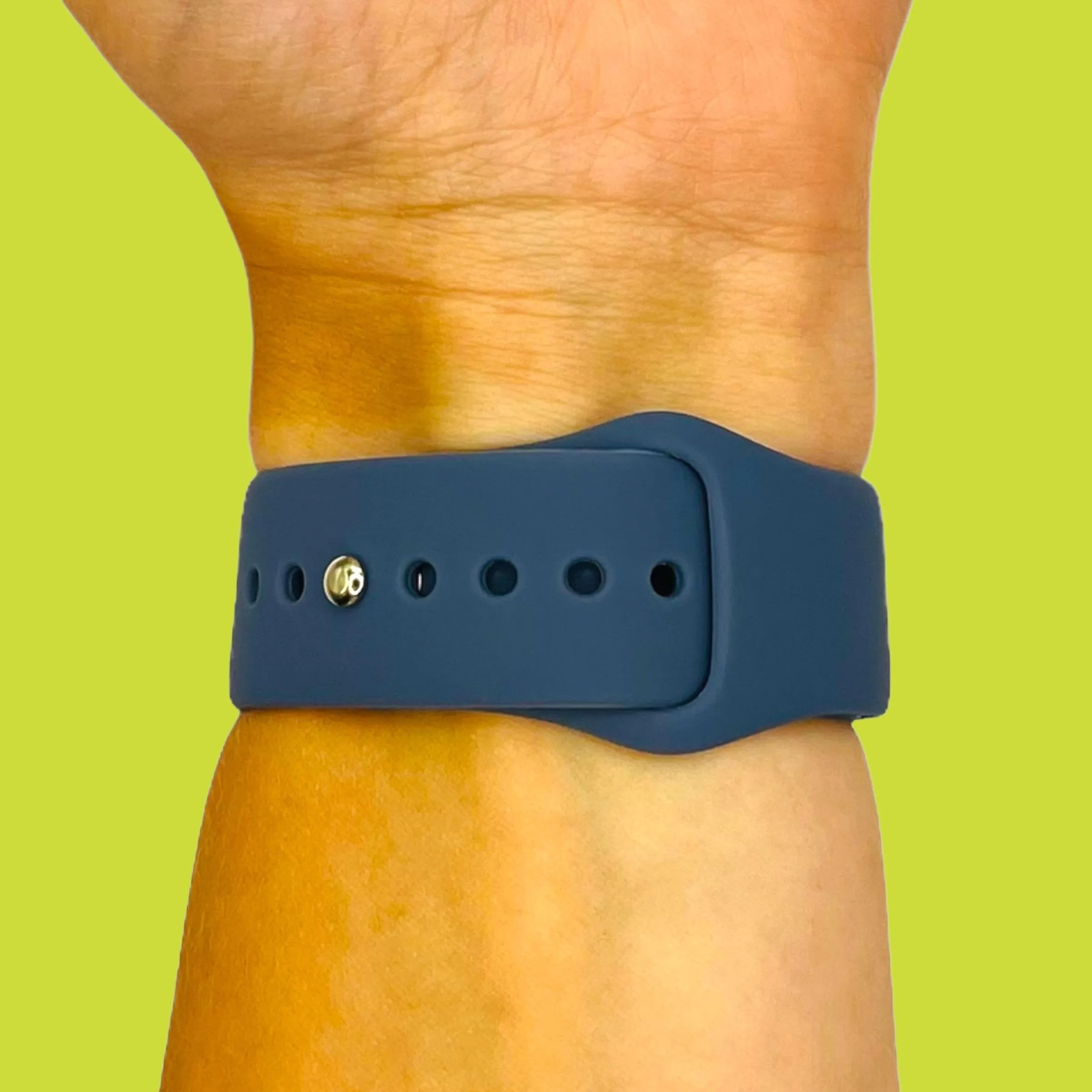 Silicone Button Style Watch Straps Compatible with LG Watch