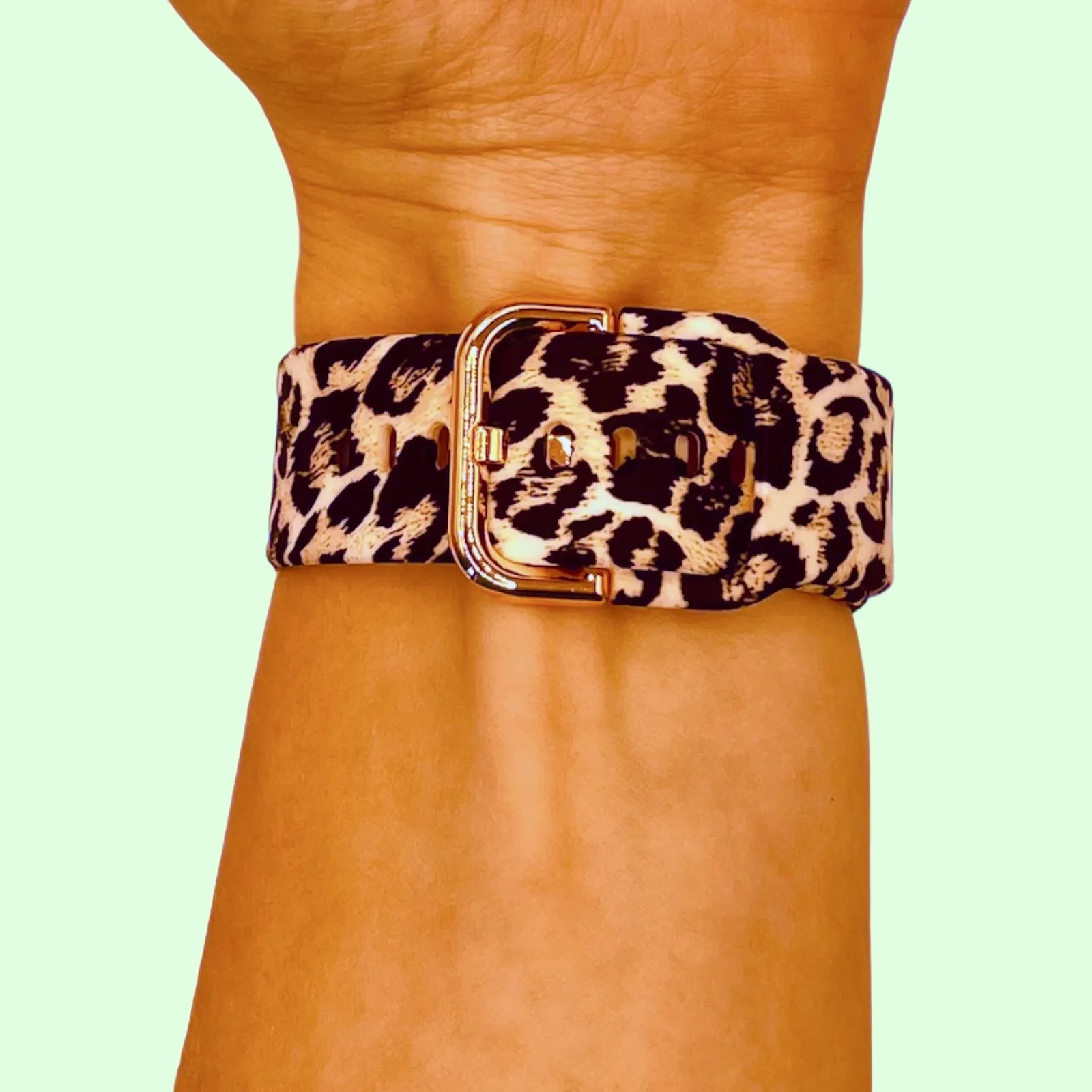 Silicone Pattern Watch Straps compatible with the LG Watch
