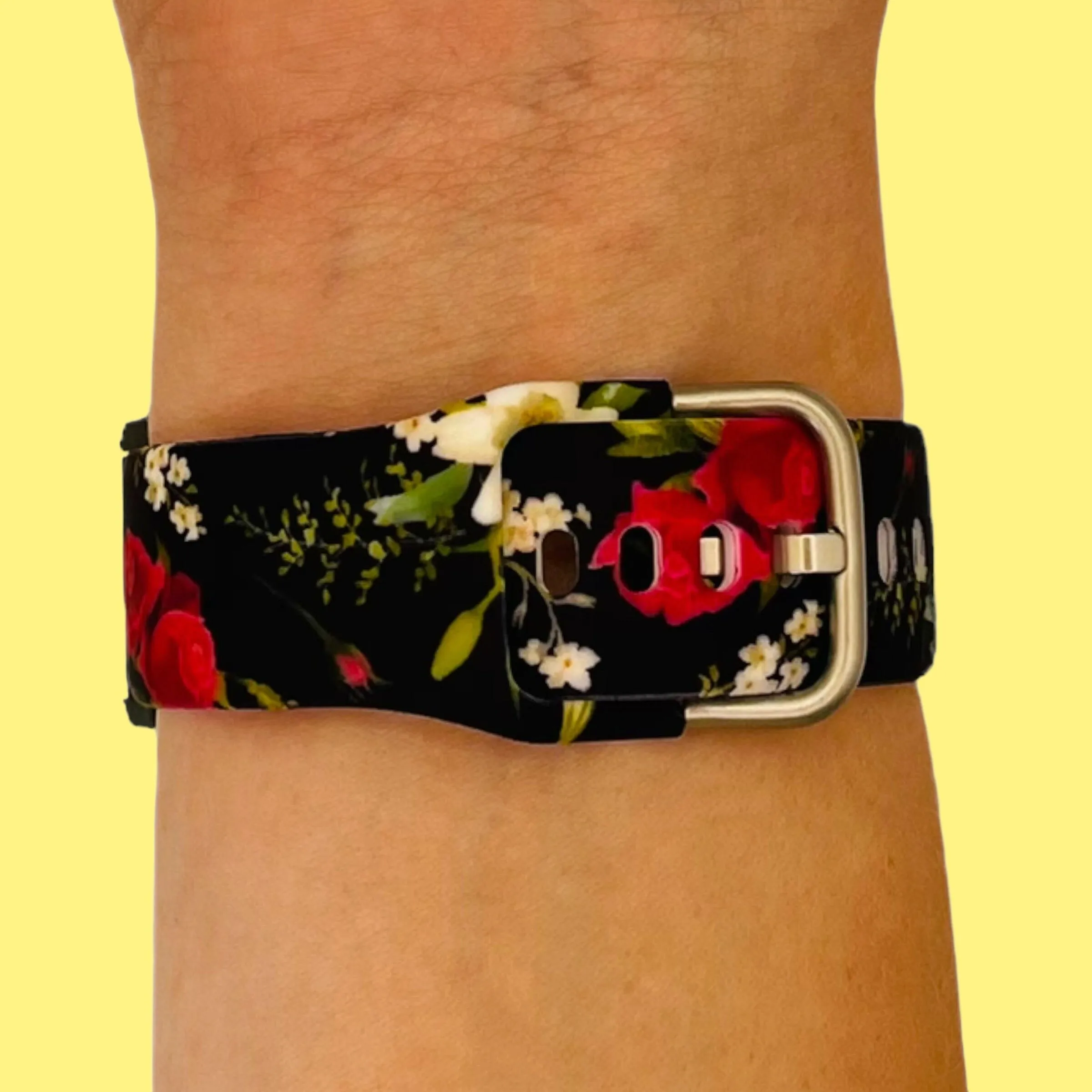 Silicone Pattern Watch Straps compatible with the LG Watch