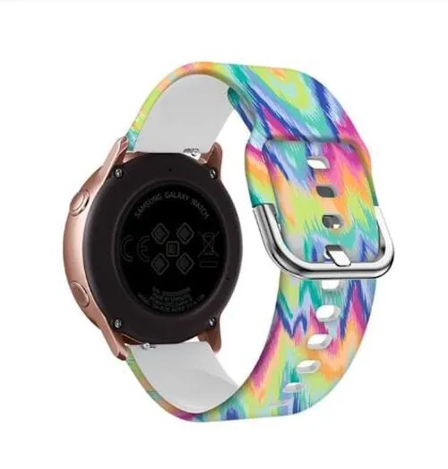 Silicone Pattern Watch Straps compatible with the LG Watch
