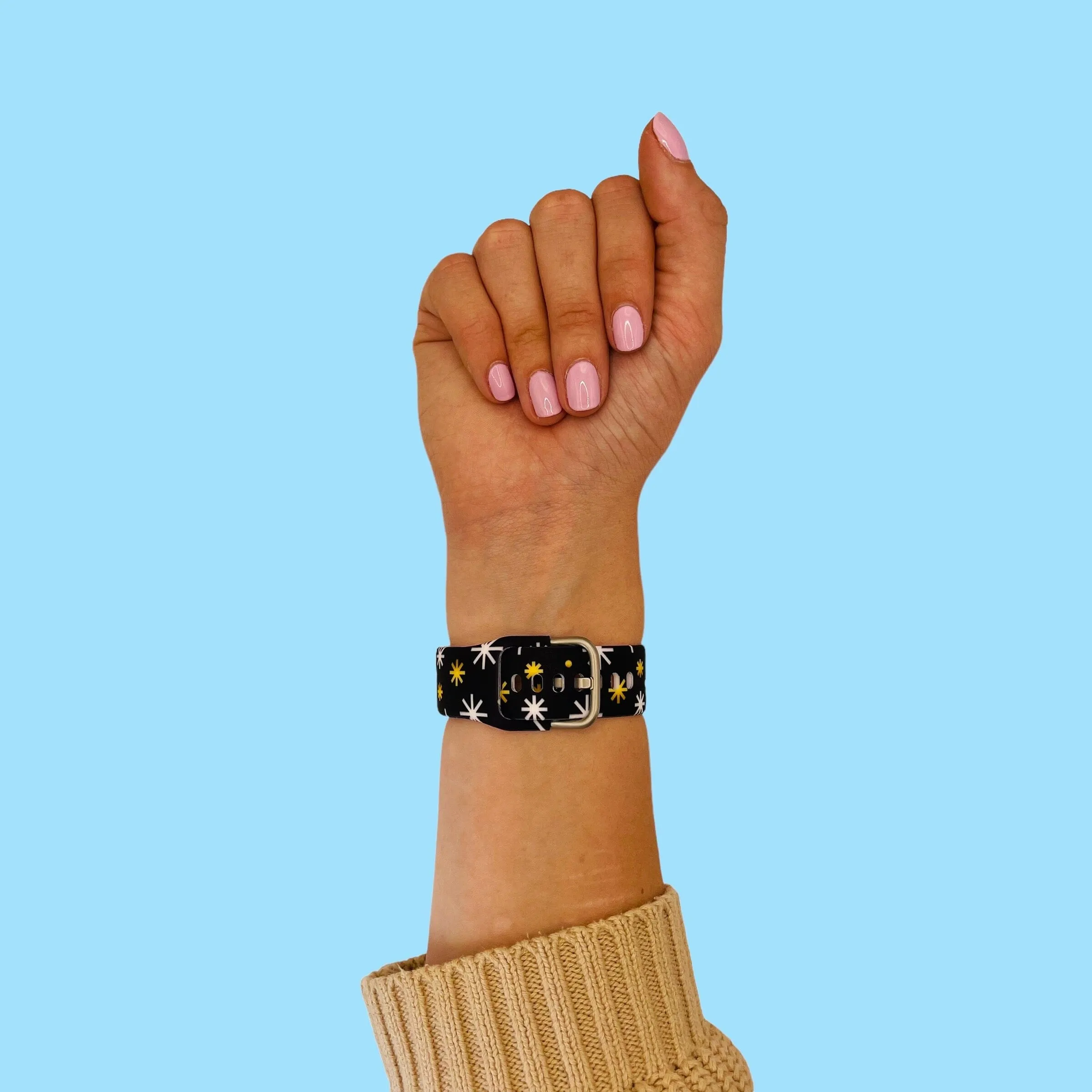 Silicone Pattern Watch Straps compatible with the LG Watch
