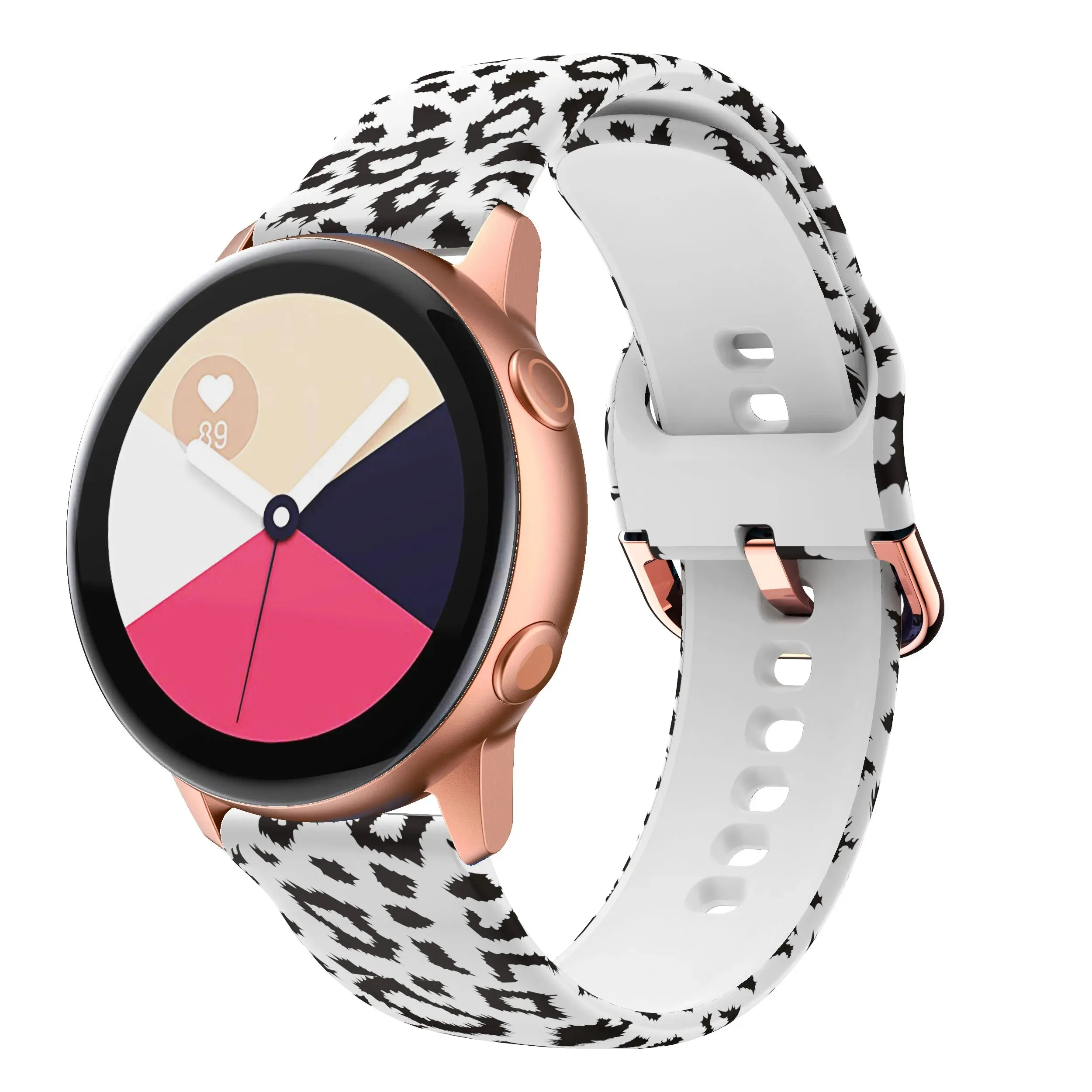 Silicone Pattern Watch Straps compatible with the LG Watch