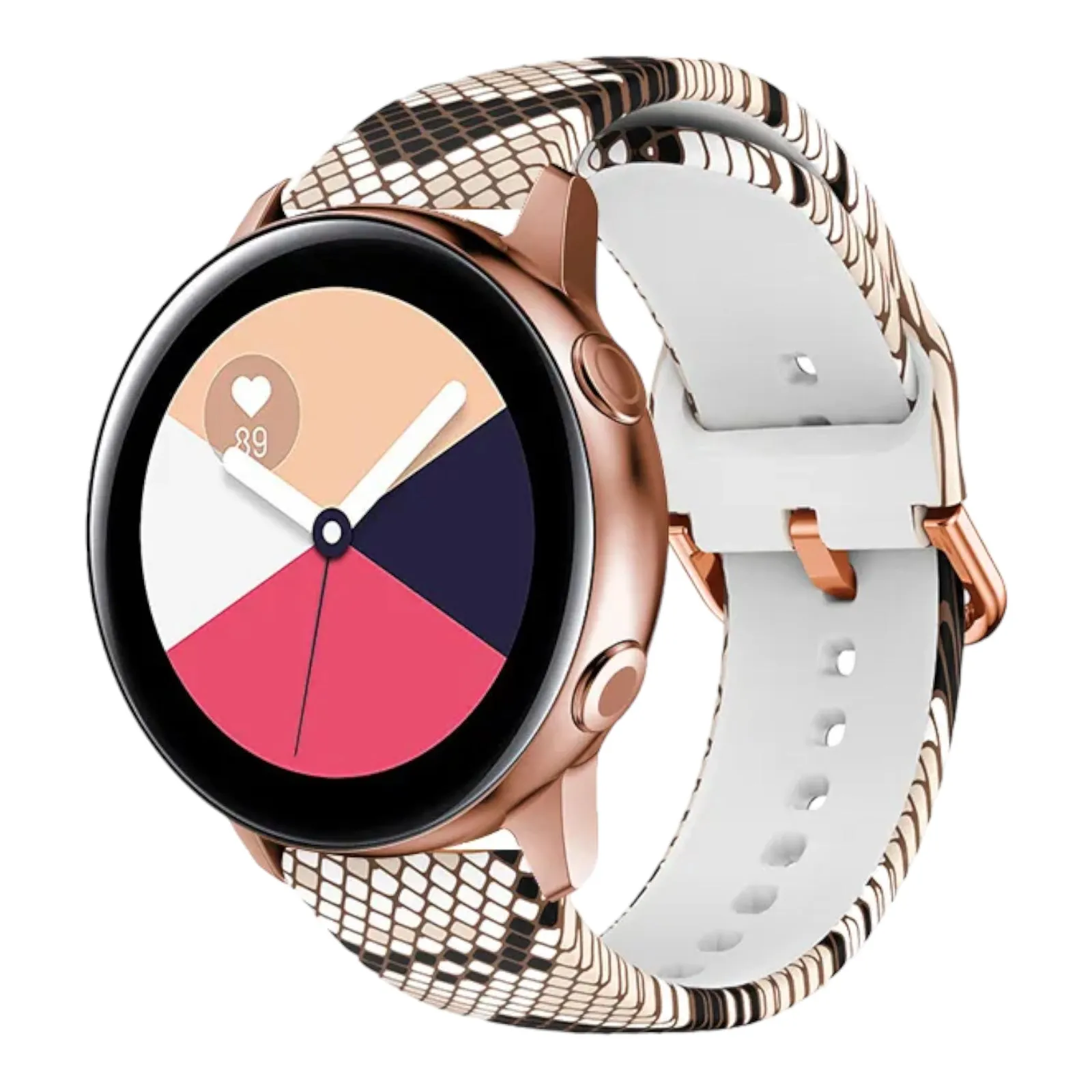 Silicone Pattern Watch Straps compatible with the LG Watch