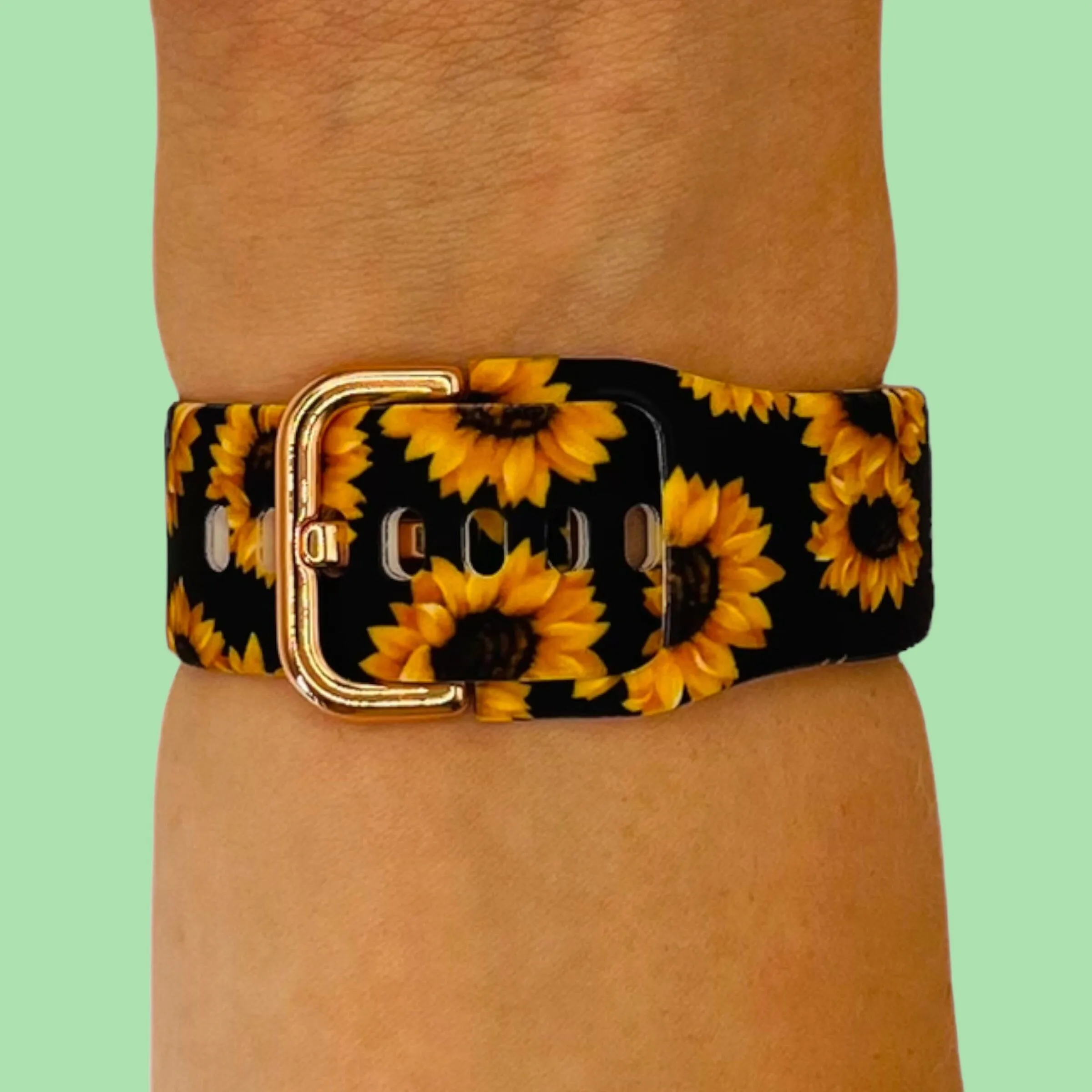Silicone Pattern Watch Straps compatible with the LG Watch