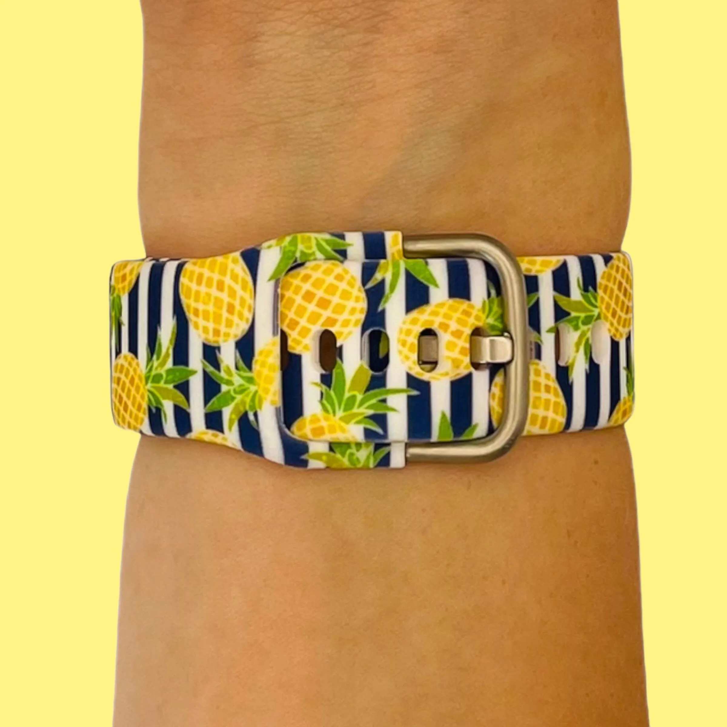 Silicone Pattern Watch Straps compatible with the LG Watch