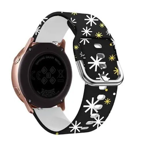 Silicone Pattern Watch Straps compatible with the LG Watch