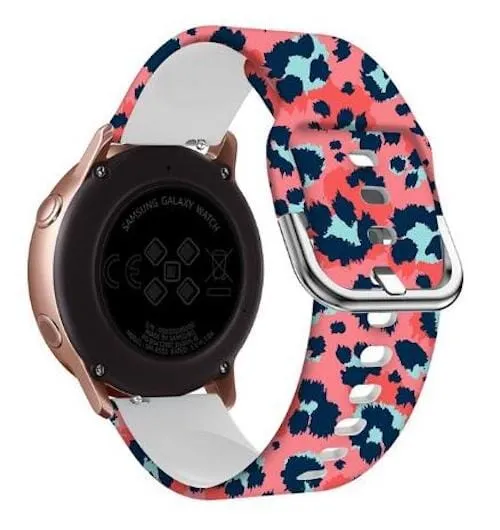 Silicone Pattern Watch Straps compatible with the LG Watch