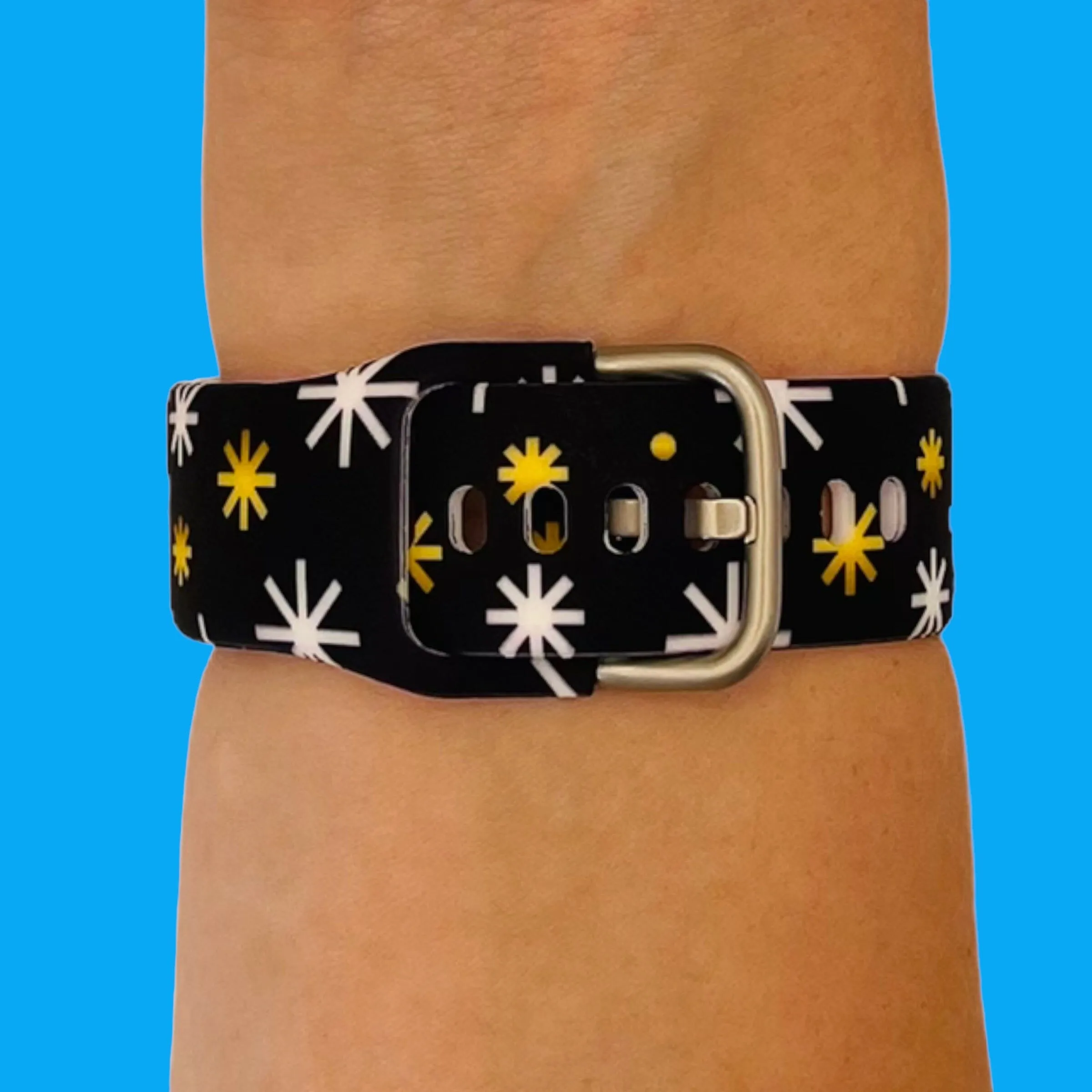 Silicone Pattern Watch Straps compatible with the LG Watch