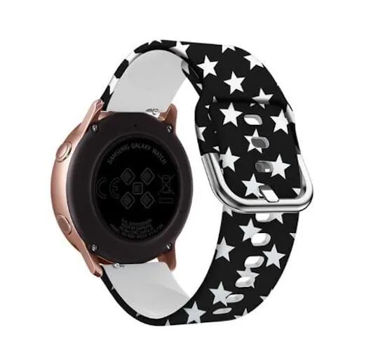 Silicone Pattern Watch Straps compatible with the LG Watch