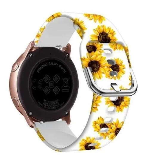 Silicone Pattern Watch Straps compatible with the LG Watch