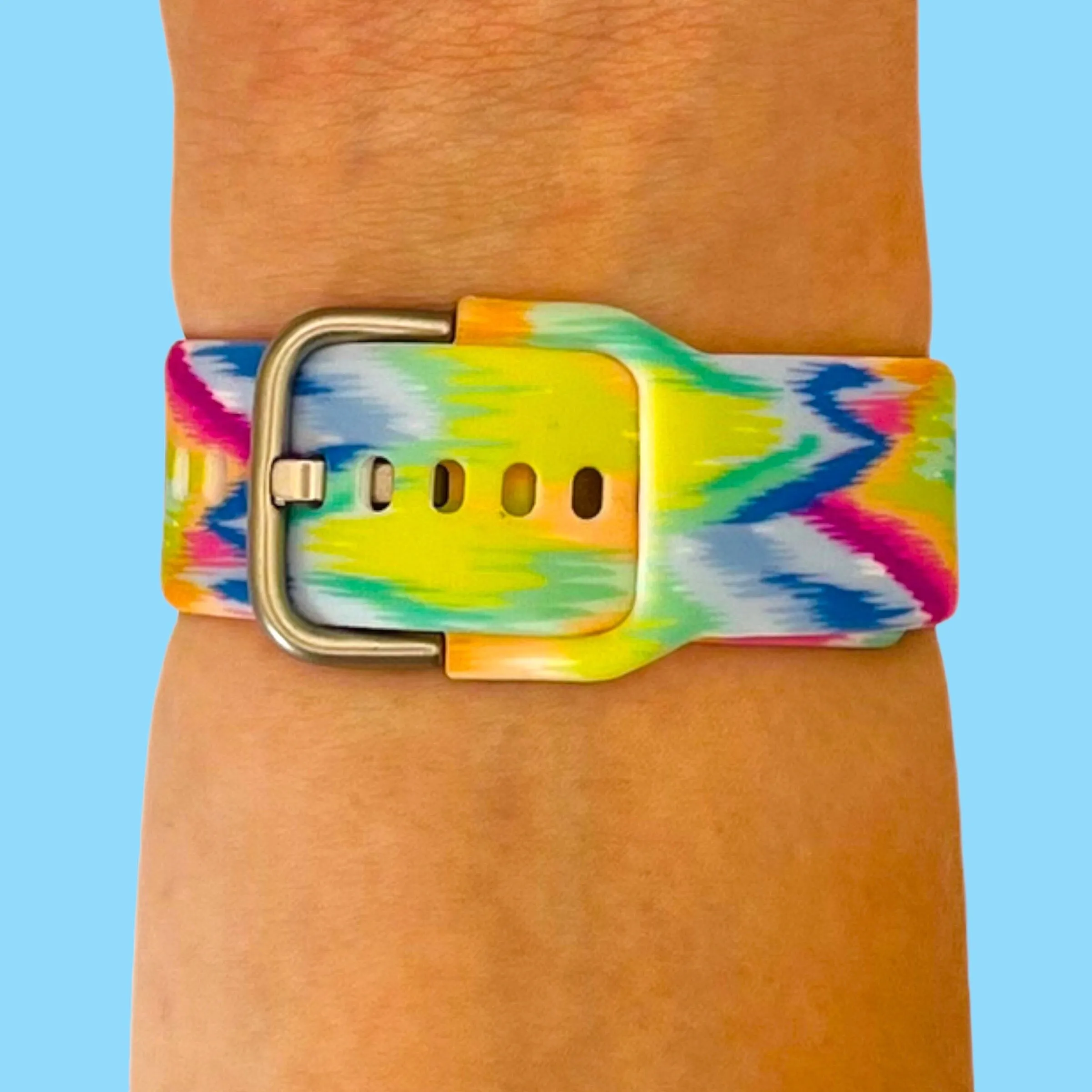 Silicone Pattern Watch Straps compatible with the LG Watch