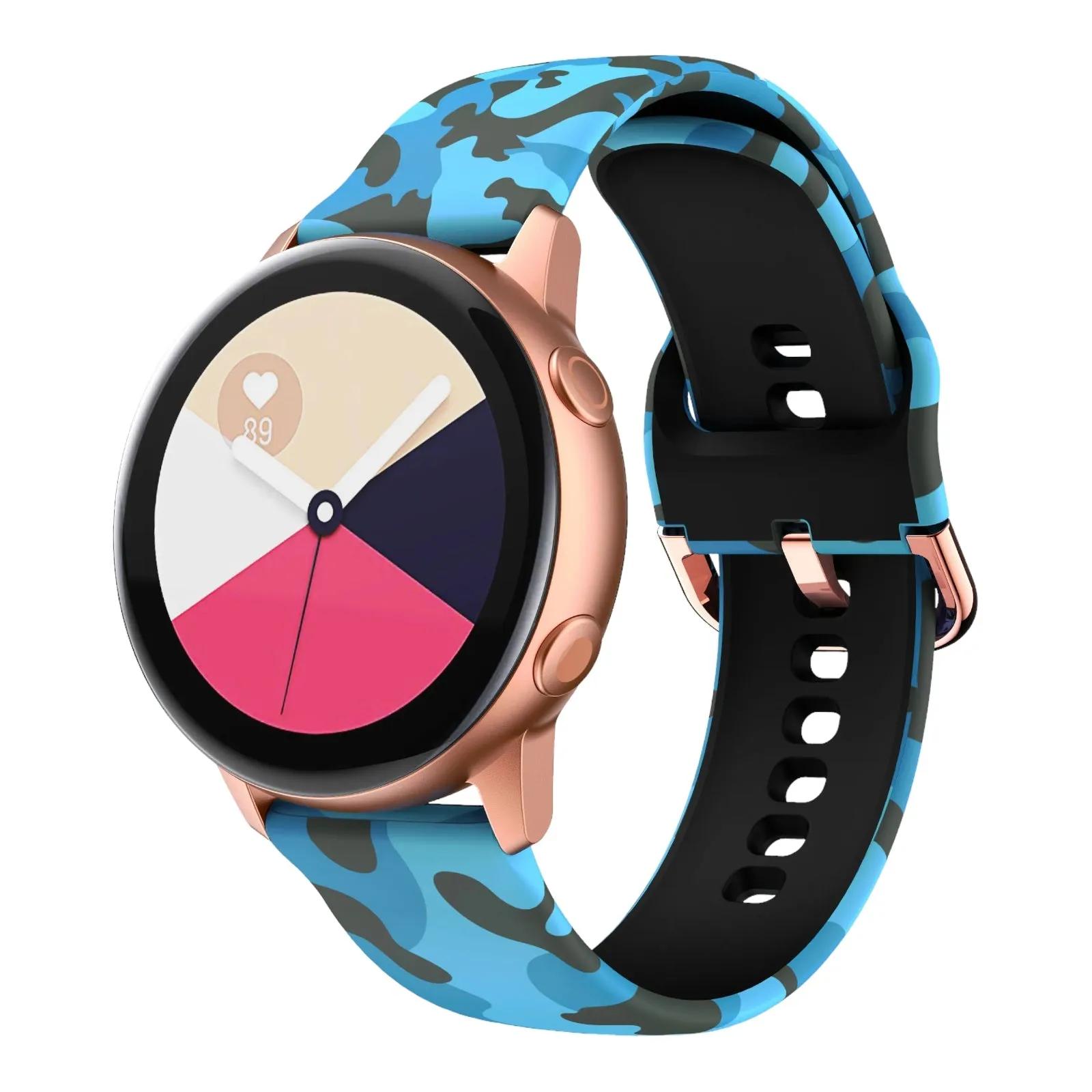 Silicone Pattern Watch Straps compatible with the LG Watch