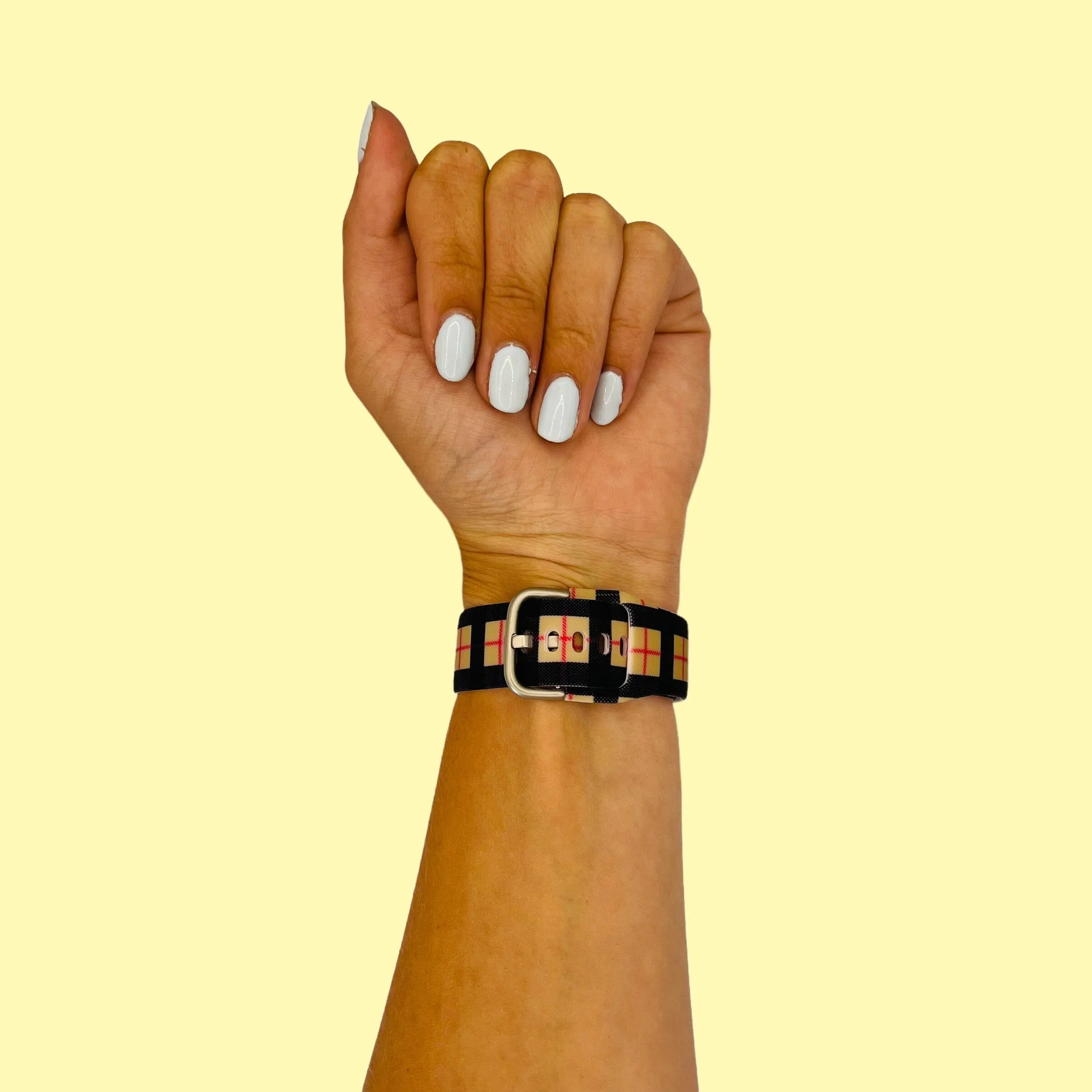Silicone Pattern Watch Straps compatible with the LG Watch