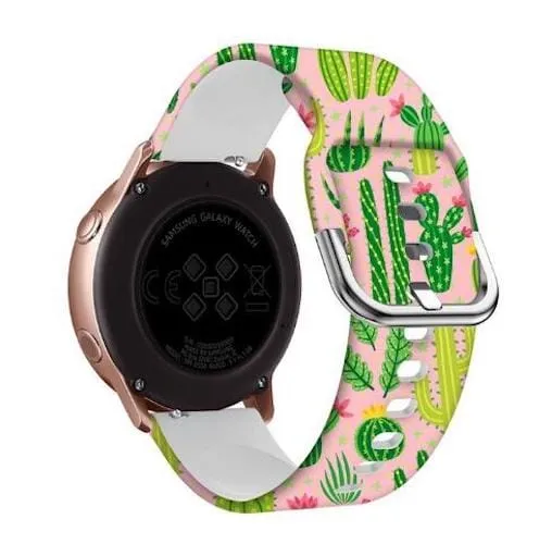 Silicone Pattern Watch Straps compatible with the LG Watch