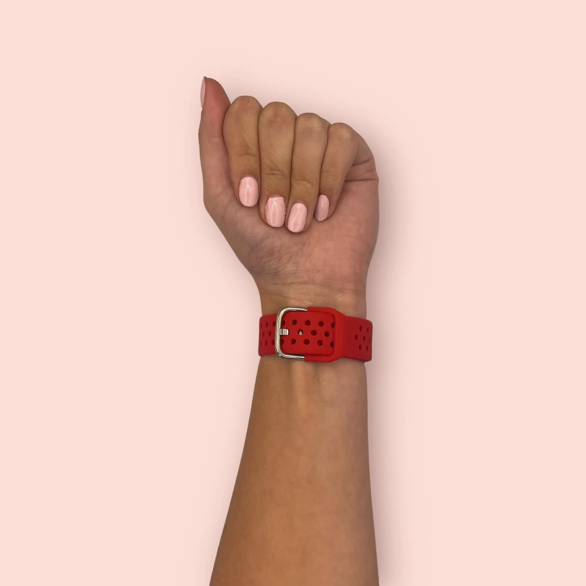Silicone Sports Straps Compatible with the Apple Watch