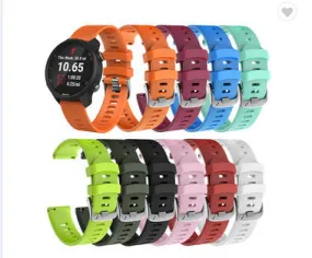 Silicone strap for Garmin Forerunner 245M /245 watches 20MM