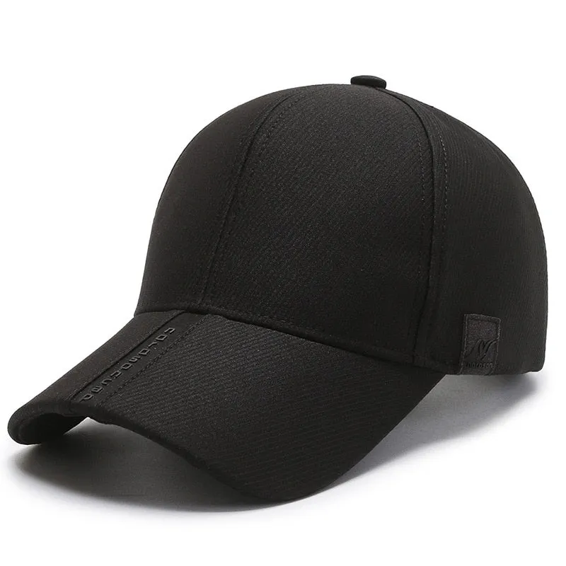 Solid Cotton Men's Cap Male Baseball Cap Women Snapback Hats Casquette Homme Hip Hop Caps Bone Trucker Hat