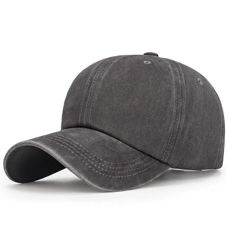 Solid Fashion Summer Baseball Cap For Men Women Dad Hat Golf Snapback Hip Hop Cotton Trucker Cap Bone Casquette